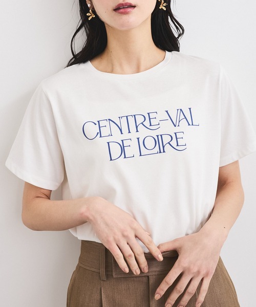 VIS(ビス)の「【接触冷感/洗える】アソートロゴプリントTシャツ(Tシャツ/カットソー・レディース・チャコールグレー/ホワイト/ピンク・FREE)」の19枚目の写真