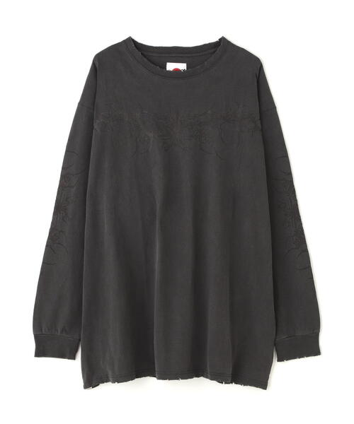 FR(13)NDS（フレンズ）の「FR(13)NDS/フレンズ/Tribal LS TEE（Tシャツ/カットソー・メンズ・ベージュ/ブラック・F）」の7枚目の写真