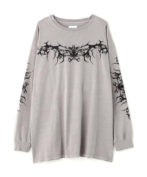 FR(13)NDS（フレンズ）の「FR(13)NDS/フレンズ/Tribal LS TEE（Tシャツ/カットソー・メンズ・ベージュ/ブラック・F）」の13枚目の写真