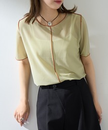 【MAISON BREEZE reveur】2WAYメローシアーカットソー DTK