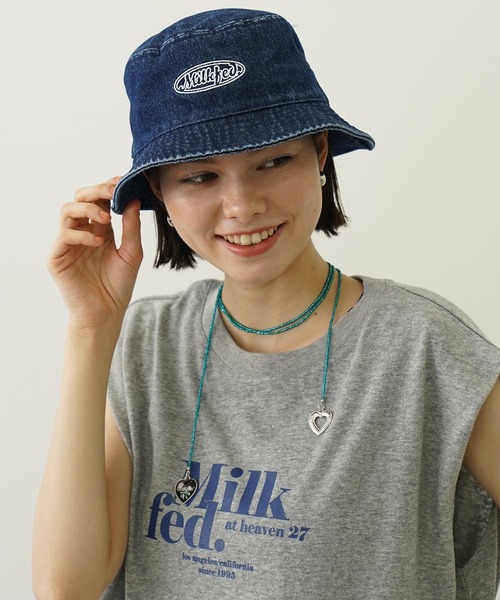 MILKFED.（ミルクフェド）の「BEADS AND HEART CHARMS NECKLACE（チョーカー・レディース・グリーン/レッド/ホワイト・ONE SIZE）」の19枚目の写真