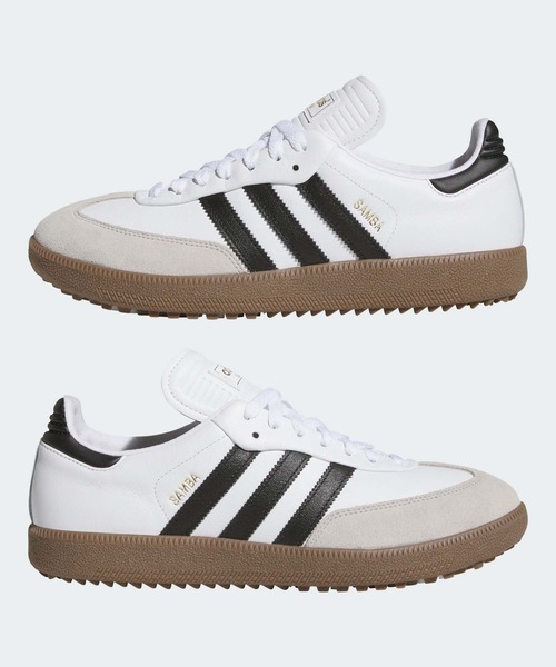 adidas Samba ゴルフシューズ ブルグレインレザー アディダス 【ゴルフ】サンバ ゴルフ フルグレインレザー