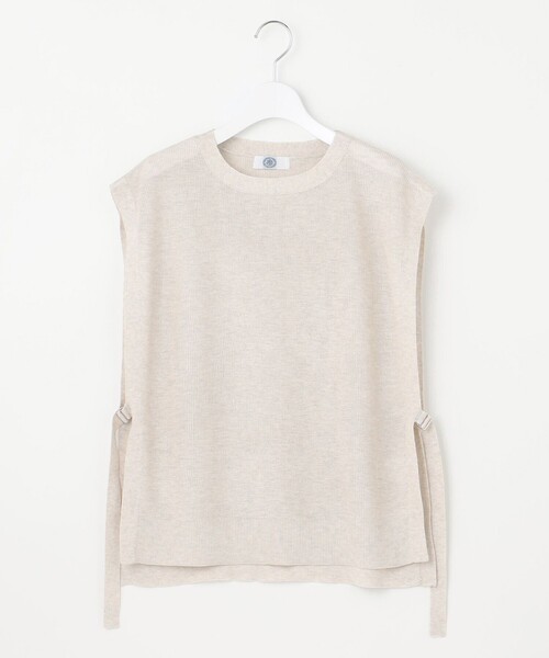 J.PRESS Ladies(J.プレス レディス)の「【洗える】Vis/Peスパーク クルーネック ニット ベスト(ベスト・レディース・ベージュ系/アイボリー系/ネイビー系・SMALL)」の18枚目の写真
