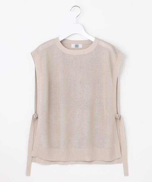 J.PRESS Ladies(J.プレス レディス)の「【洗える】Vis/Peスパーク クルーネック ニット ベスト(ベスト・レディース・ベージュ系/アイボリー系/ネイビー系・SMALL)」の20枚目の写真