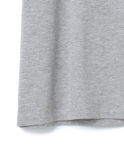 PEANUTS(ピーナッツ)の「【PEANUTS/ピーナッツ】SNOOPY/スヌーピーワンポイントサガラ刺繍半袖Tシャツ(Tシャツ/カットソー・レディース・ピンク/ベージュ/ネイビー/杢グレー/イエロー/ブラック・M/L/LL/3L)」の13枚目の写真