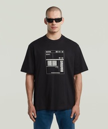 G-STAR | Shipping Graphic Boxy T-Shirt/グラフィックプリントボクシーフィットTシャツ(Tシャツ/カットソー)