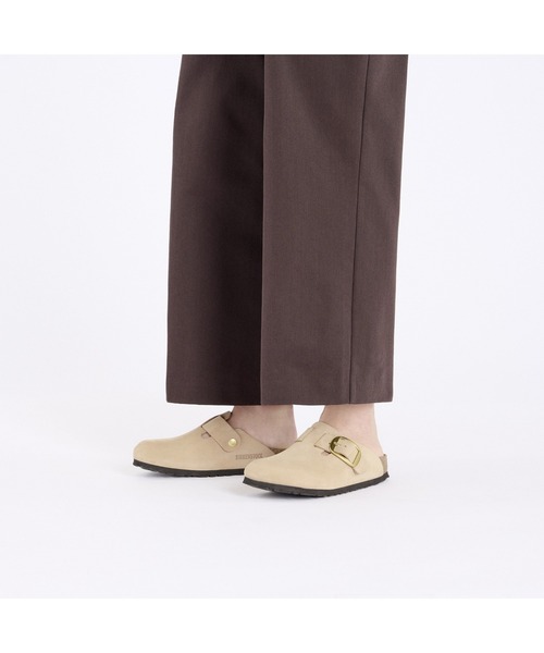 ビルケンシュトック 40 ビッグバックル レザー ボストン サンダル Boston Big Buckle / ボストン ビッグバックル ヌバックレザー