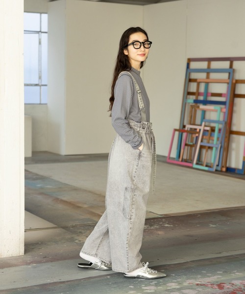 niko and...（ニコアンド）の「オリジナルポインテッドミュール（サンダル・レディース・グレー/ブルー・LARGE/MEDIUM）」の8枚目の写真