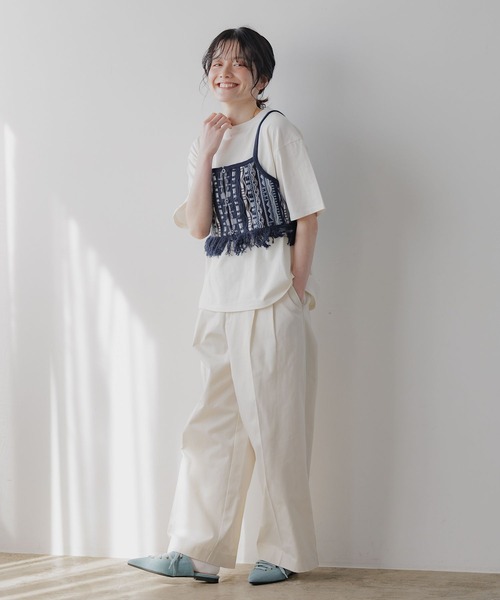 niko and...（ニコアンド）の「オリジナルポインテッドミュール（サンダル・レディース・グレー/ブルー・LARGE/MEDIUM）」の15枚目の写真