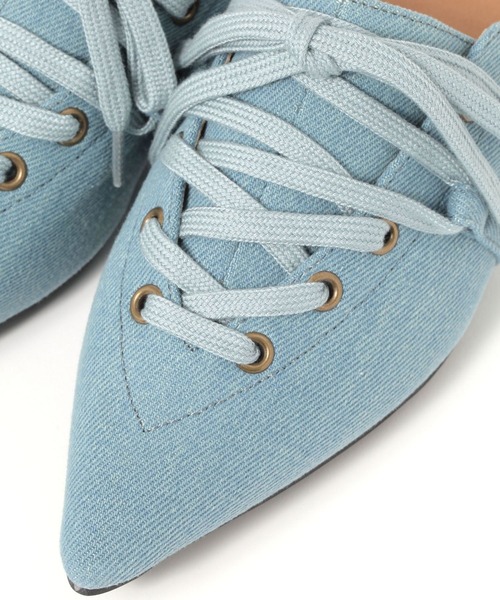 niko and...（ニコアンド）の「オリジナルポインテッドミュール（サンダル・レディース・グレー/ブルー・LARGE/MEDIUM）」の22枚目の写真