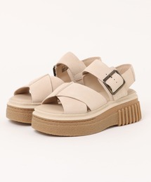 Clarks クラークス ベージュ フラットサンダル 楽天市場】クラークス サンダル（カラーベージュ）（レディース