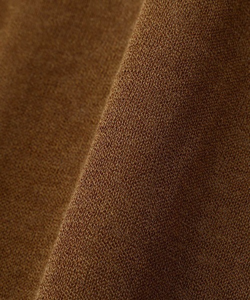 ETRE TOKYO（エトレトウキョウ）の「シアーポロニットプルオーバー（ニット/セーター・レディース・ブラック/セージグリーン/ブラウン・FREE）」の21枚目の写真