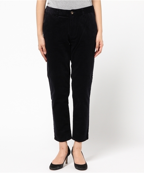 ikka(イッカ)の「コーデュロイテーパードパンツ(その他パンツ・レディース・オフホワイト/ネイビー/ベージュ・MEDIUM/LARGE)」の6枚目の写真