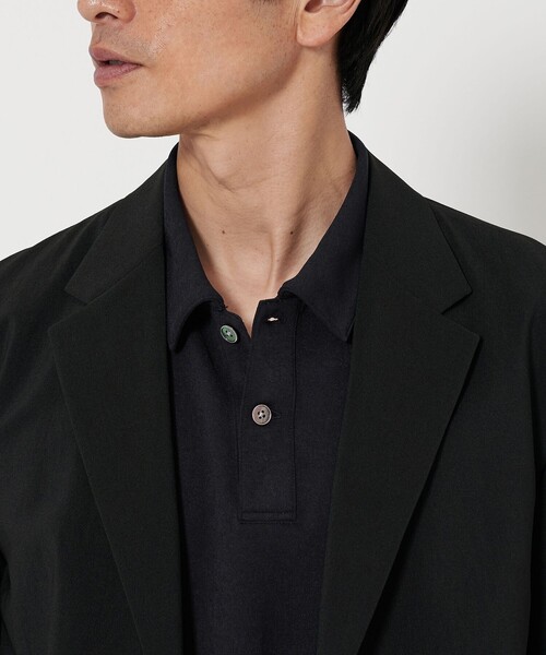 BEAUTY&YOUTH UNITED ARROWS（ビューティーアンドユースユナイテッドアローズ）の「ドライタッチ スムース ジャージー ポロシャツ -吸水速乾性-（ポロシャツ・メンズ・ベージュ/ネイビー/ダークグレー・L/XL/M/S）」の15枚目の写真