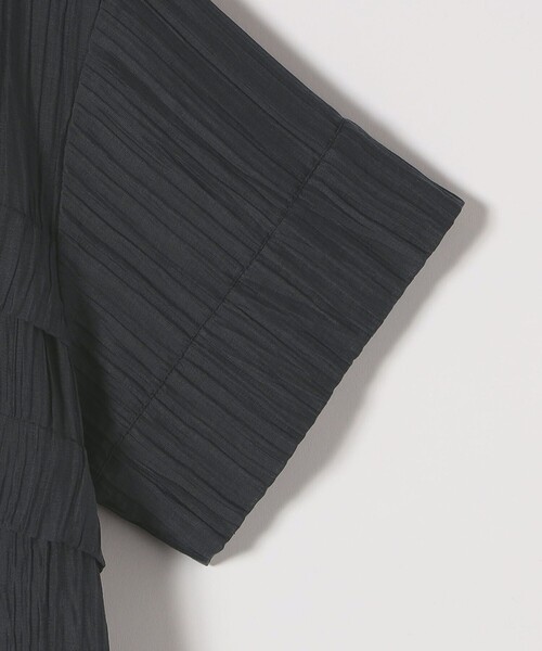 SHIPS any（シップス エニィ）の「SHIPS any:〈洗濯機可能〉ピンタック ジャカード シャツ ワンピース（シャツワンピース・レディース・チャコールグレー/ナチュラル・ONE SIZE）」の21枚目の写真