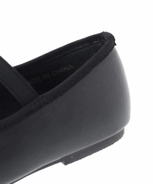 a.v.v（アーヴェヴェ）の「[18-23cm][クッションインソールで履き心地抜群][屈曲性があり柔らかい]スキップバレエ（バレエシューズ・キッズ・ブラック・18/19/23/20/21/22）」の17枚目の写真