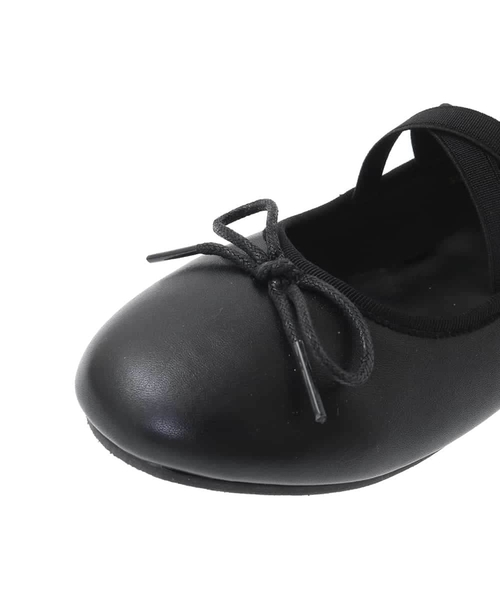 a.v.v（アーヴェヴェ）の「[18-23cm][クッションインソールで履き心地抜群][屈曲性があり柔らかい]スキップバレエ（バレエシューズ・キッズ・ブラック・18/19/23/20/21/22）」の19枚目の写真