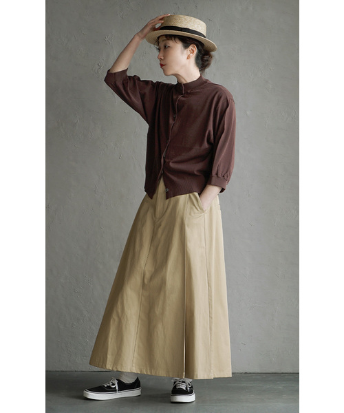 apartment department(アパートメントデパートメント)の「モックネック ニットカーディガン(カーディガン/ボレロ・レディース・杢グレー/ネイビー/ブラウン・M)」の11枚目の写真