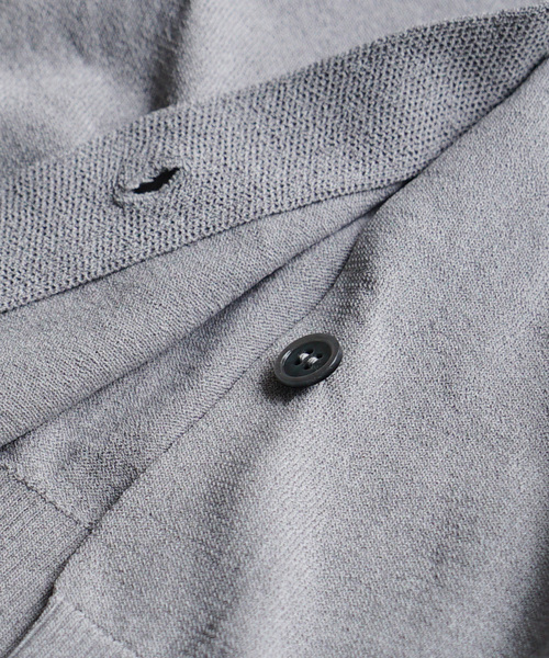 apartment department(アパートメントデパートメント)の「モックネック ニットカーディガン(カーディガン/ボレロ・レディース・杢グレー/ネイビー/ブラウン・M)」の7枚目の写真