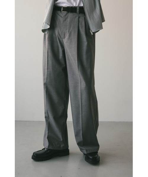 STYLEMIXER（スタイルミキサー）の「イージートラウザー（その他パンツ・メンズ・ブラック/グレー/ブラウン・MEDIUM/LARGE/SMALL）」の2枚目の写真