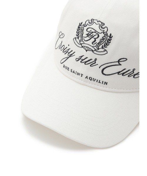 FRAY I.D（フレイアイディー）の「エンブレムロゴキャップ（キャップ・レディース・ベージュ/ネイビー/オフホワイト・FREE）」の5枚目の写真