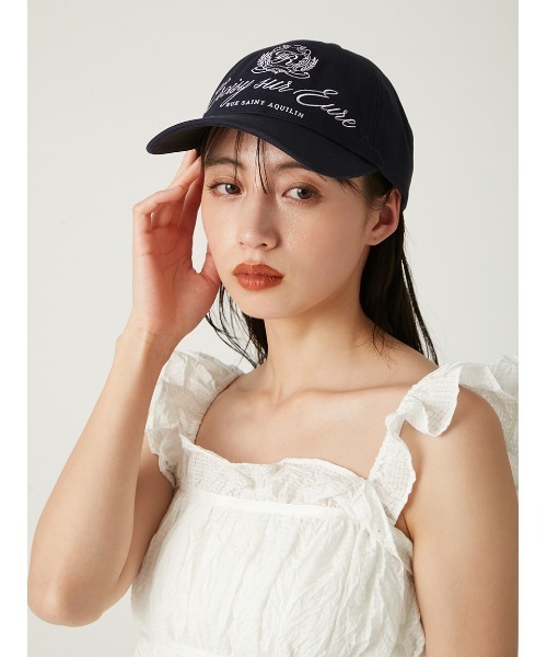 FRAY.I.D フレイアイディー　ウールツイルロゴキャップ　帽子 FRAY I.D｜Dickies】マルチファブリックロゴキャップ(帽子
