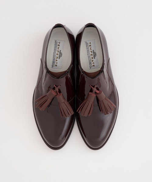 TEMPERATE（テンパレイト）の「TEMPERATE / テンパレイト ORLAND（レイン対応）（ローファー・レディース・グレー/ブラック/チョコ・36/37/38/39/40）」の3枚目の写真