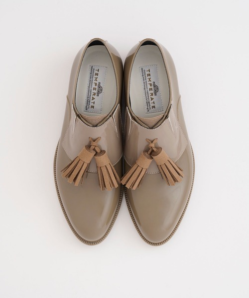 TEMPERATE（テンパレイト）の「TEMPERATE / テンパレイト ORLAND（レイン対応）（ローファー・レディース・グレー/ブラック/チョコ・36/37/38/39/40）」の10枚目の写真