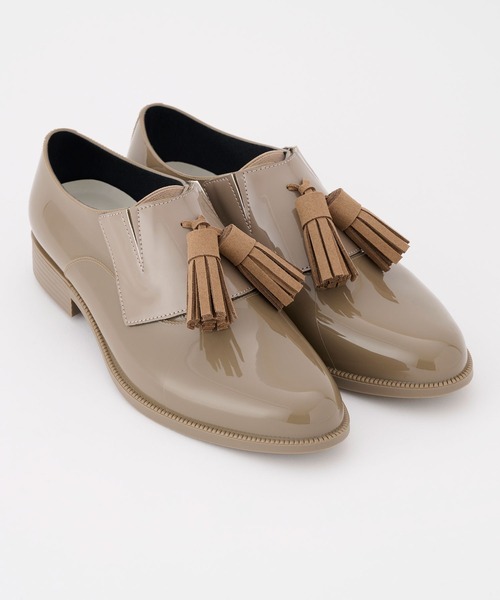 TEMPERATE（テンパレイト）の「TEMPERATE / テンパレイト ORLAND（レイン対応）（ローファー・レディース・グレー/ブラック/チョコ・36/37/38/39/40）」の11枚目の写真