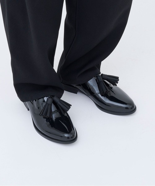 TEMPERATE（テンパレイト）の「TEMPERATE / テンパレイト ORLAND（レイン対応）（ローファー・レディース・グレー/ブラック/チョコ・36/37/38/39/40）」の20枚目の写真