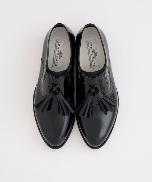 TEMPERATE（テンパレイト）の「TEMPERATE / テンパレイト ORLAND（レイン対応）（ローファー・レディース・グレー/ブラック/チョコ・36/37/38/39/40）」の4枚目の写真