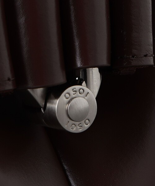 OSOI（オソイ）の「＜OSOI＞BOAT WIDE バッグ（ショルダーバッグ・レディース・オフホワイト/ブラック/ダークブラウン・FREE）」の4枚目の写真