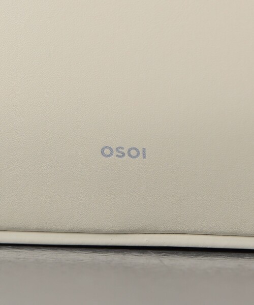 OSOI（オソイ）の「＜OSOI＞BOAT WIDE バッグ（ショルダーバッグ・レディース・オフホワイト/ブラック/ダークブラウン・FREE）」の9枚目の写真