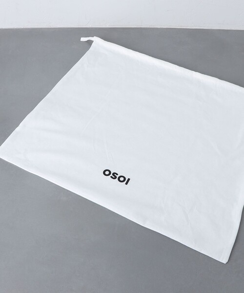 OSOI（オソイ）の「＜OSOI＞BOAT WIDE バッグ（ショルダーバッグ・レディース・オフホワイト/ブラック/ダークブラウン・FREE）」の16枚目の写真
