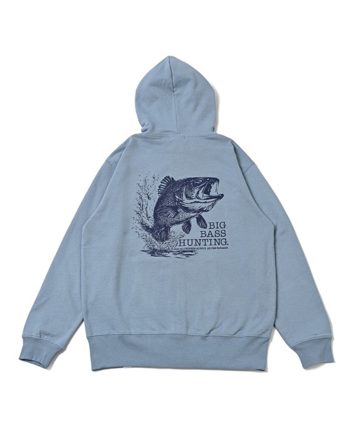 NOTHINKER(�m�[�V���J�[)��BIG BASS HUNTING RISE ZIP Hoodie(�p�[�J�[)