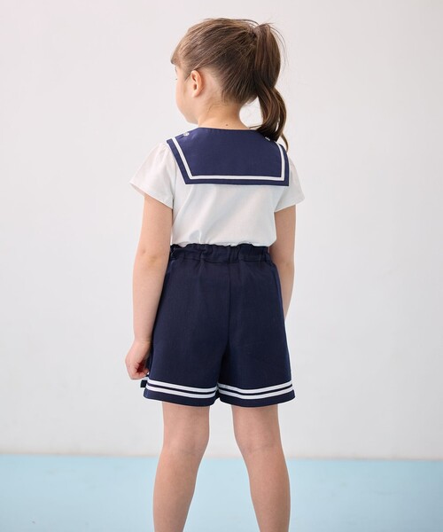 セール】セーラーカラー Tシャツ（Tシャツ/カットソー）｜any