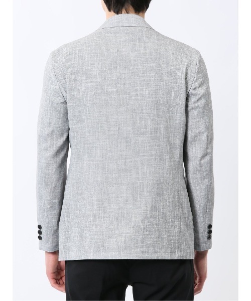 TAKA-Q（タカキュー）の「【WEB限定販売 軽量 ストレッチ ウォッシャブル】リランチェ 2ボタンジャケット（テーラードジャケット・メンズ・ネイビー/グレー・S/MEDIUM/LARGE/X-LARGE/3L）」の22枚目の写真