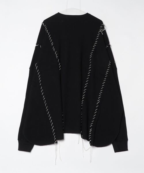 DISCOVERED（ディスカバード）の「LOOPING WAFFLE CUTSEWN（Tシャツ/カットソー・メンズ・ナチュラル/ブラック・LARGE/SMALL）」の13枚目の写真