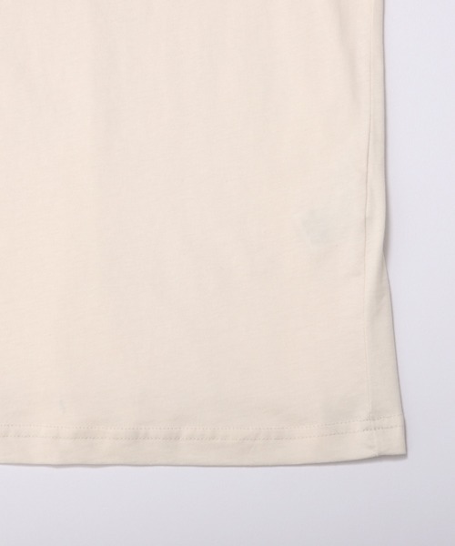 SUNFLOWER EIGHT(サンフラワーエイト)の「ラグランTシャツワンピ(ワンピース・レディース・アイボリー/チャコールグレー・M)」の13枚目の写真