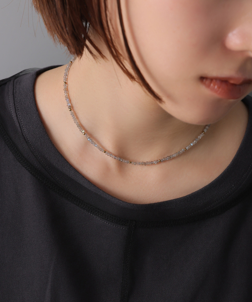 アクセサリー Lilas Spick & Span｜【SAMH by LILAS】ミックスチェーン57cmネックレス SV
