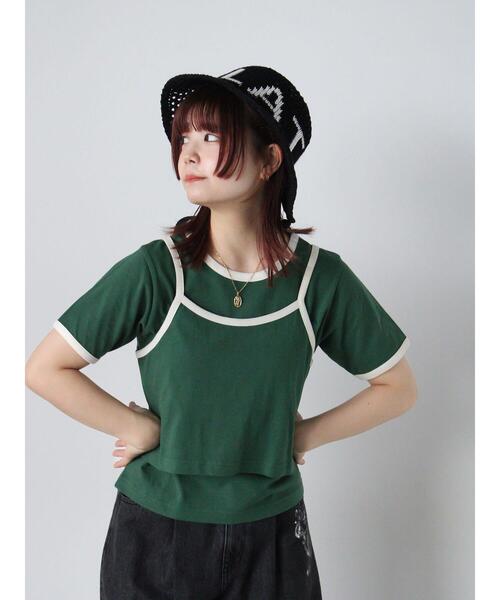 ehka sopo（エヘカソポ）の「ロゴ入り雑材ハット（ハット・レディース・ブラック/キナリ/モカ・F）」の10枚目の写真