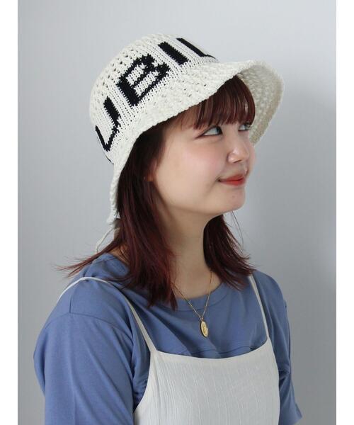 ehka sopo（エヘカソポ）の「ロゴ入り雑材ハット（ハット・レディース・ブラック/キナリ/モカ・F）」の14枚目の写真