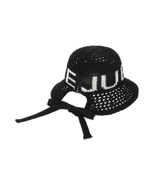 ehka sopo（エヘカソポ）の「ロゴ入り雑材ハット（ハット・レディース・ブラック/キナリ/モカ・F）」の18枚目の写真