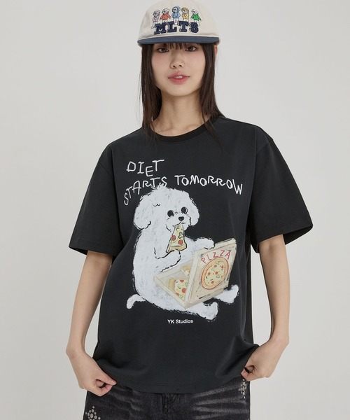 ☆送料・関税込☆Wai Kei★Uniform collar tshirt★Tシャツ★ さらに100円引き◇WAI KEI◇Uniform collar tshirt (Wai Kei/T