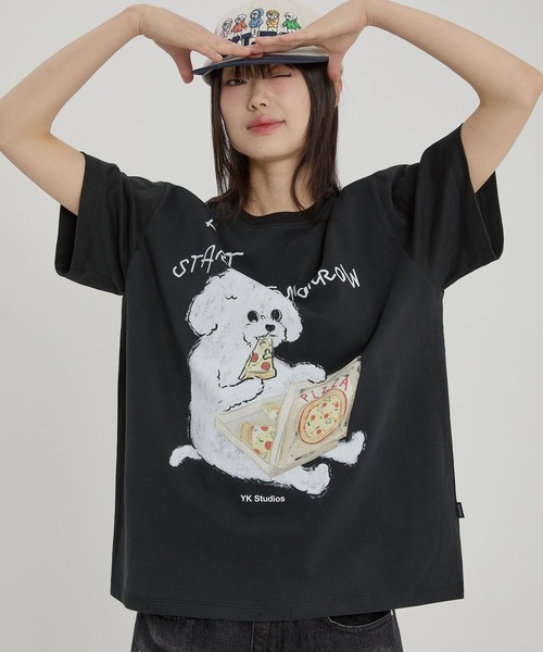 WaiKei（ワイケイ）の「【UNISEX】Wai Kei／DIETスタートTEE（Tシャツ/カットソー・レディース・ブラック・MEDIUM/LARGE）」の10枚目の写真