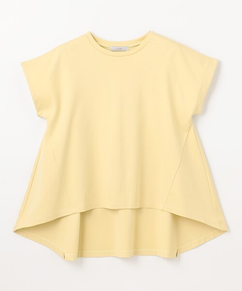 ANY(エニィ)の「シルケットスムースチュニック(Tシャツ/カットソー・レディース・ホワイト系/ブラック系/ダークブラウン系/イエロー系・4)」の17枚目の写真