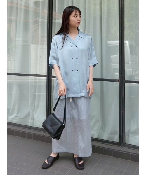 【タグなし未着用】MANOF ギャザーミリタリーライクスカート GATHER MILITARY LIKE SKIRT｜SKIRT/PANTS(スカート/パンツ