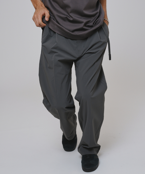 GRAMICCI(グラミチ) 別注 4WAY ストレッチ 1タック セミワイドパンツ