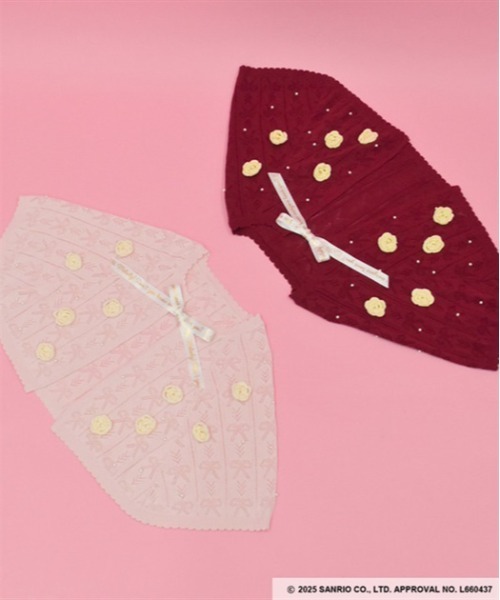 マイメロディ／ニットケープ（カーディガン/ボレロ）｜axes femme