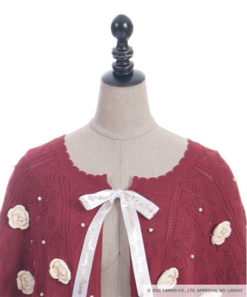 マイメロディ／ニットケープ（カーディガン/ボレロ）｜axes femme